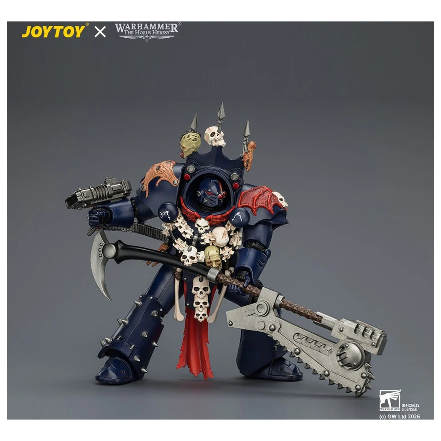 Warhammer The Horus Heresy akcijska figura Night Lords Legion Praetor in Tartaros Terminator Armour 14 cm fotografija proizvoda