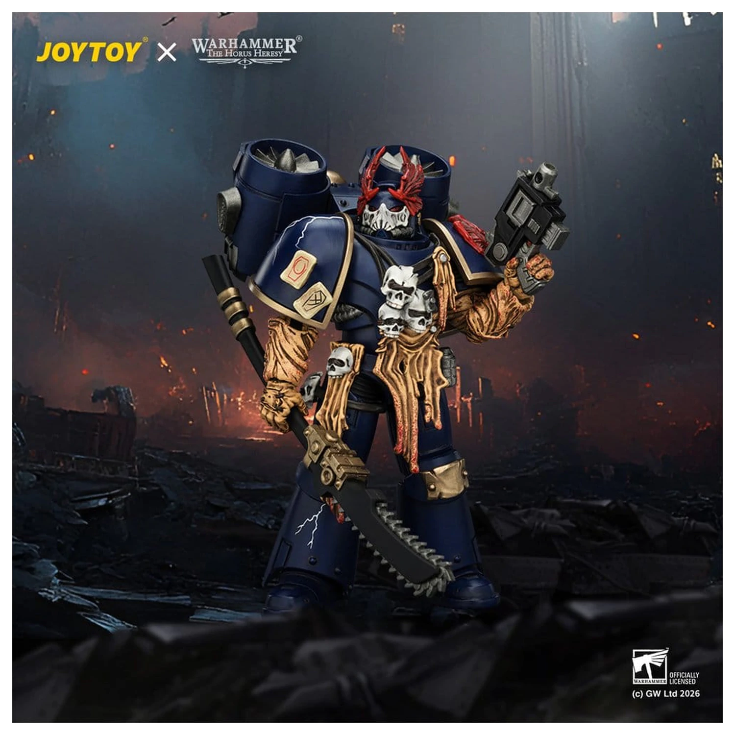 Warhammer The Horus Heresy akcijska figura Night Lords Night Raptor Huntmaster 12 cm fotografija proizvoda