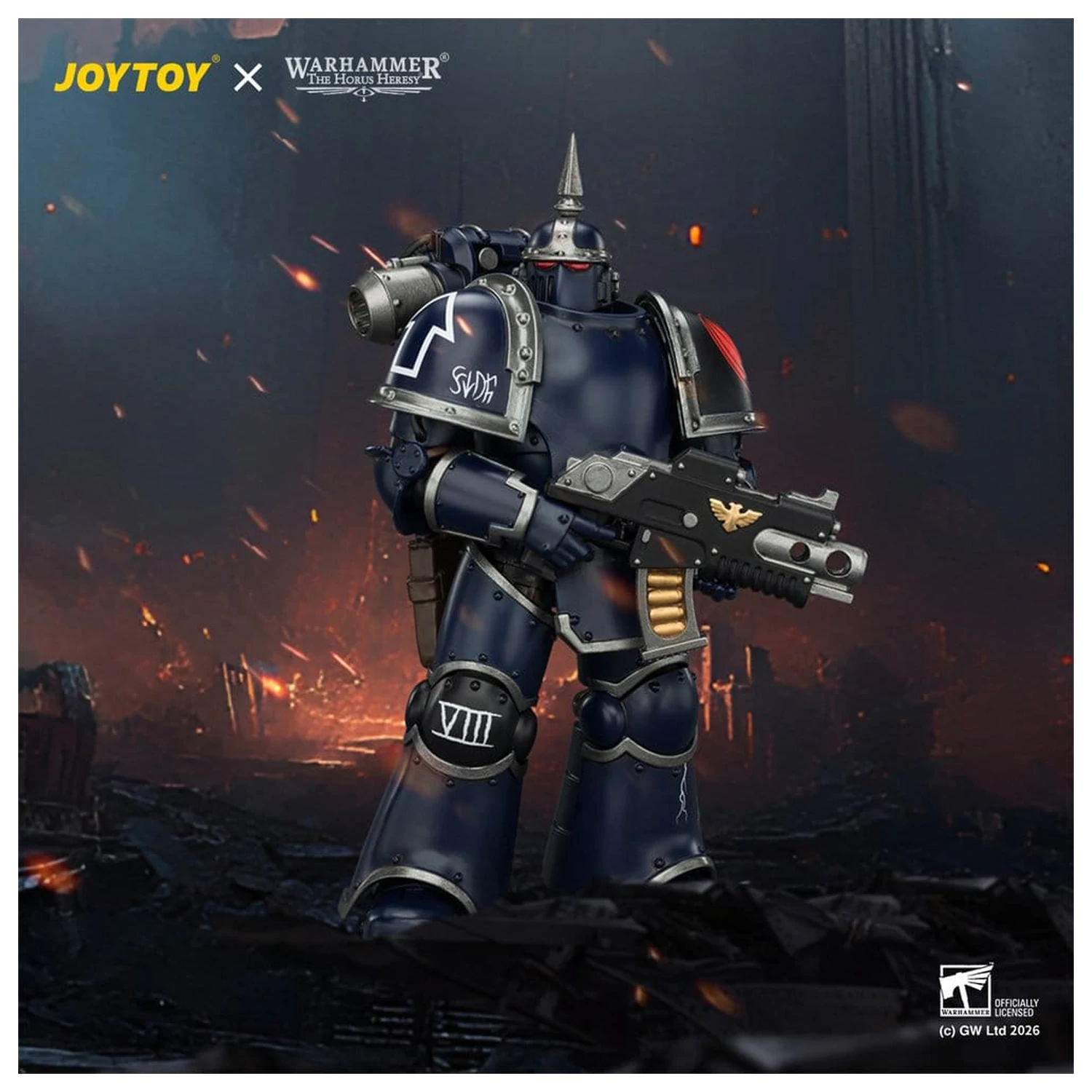 Warhammer The Horus Heresy akcijska figura Night Lords Tactical Legionary MK III 12 cm fotografija proizvoda