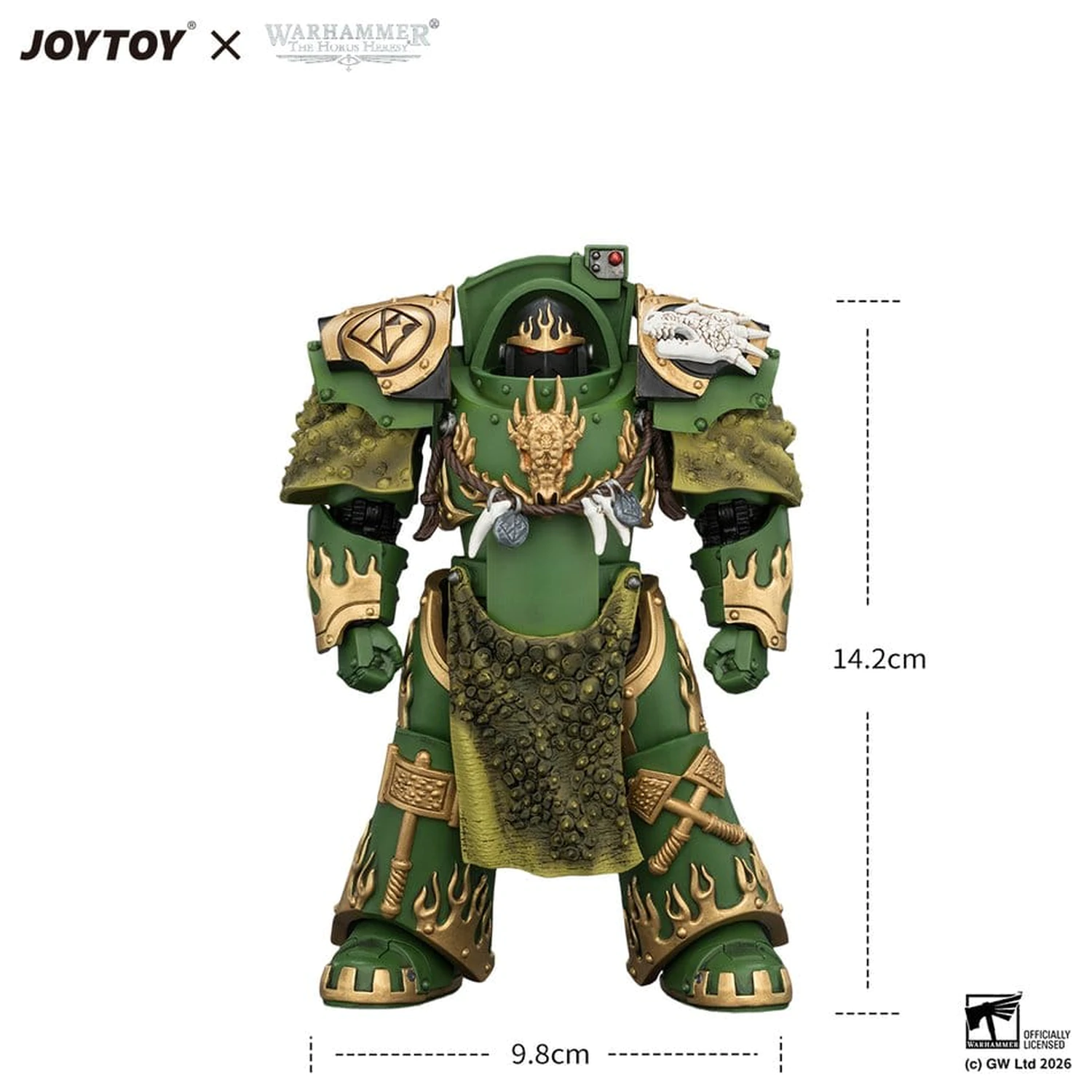 Warhammer The Horus Heresy akcijska figura Salamanders Firedrake Terminator 1 14 cm fotografija proizvoda