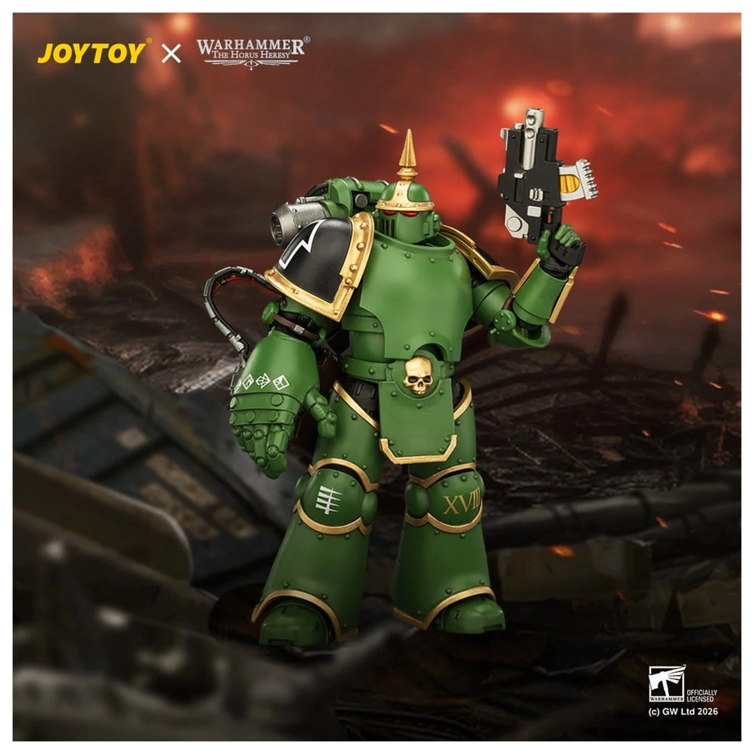 Warhammer The Horus Heresy akcijska figura Salamanders MK III Tactical Legionary 12 cm fotografija proizvoda