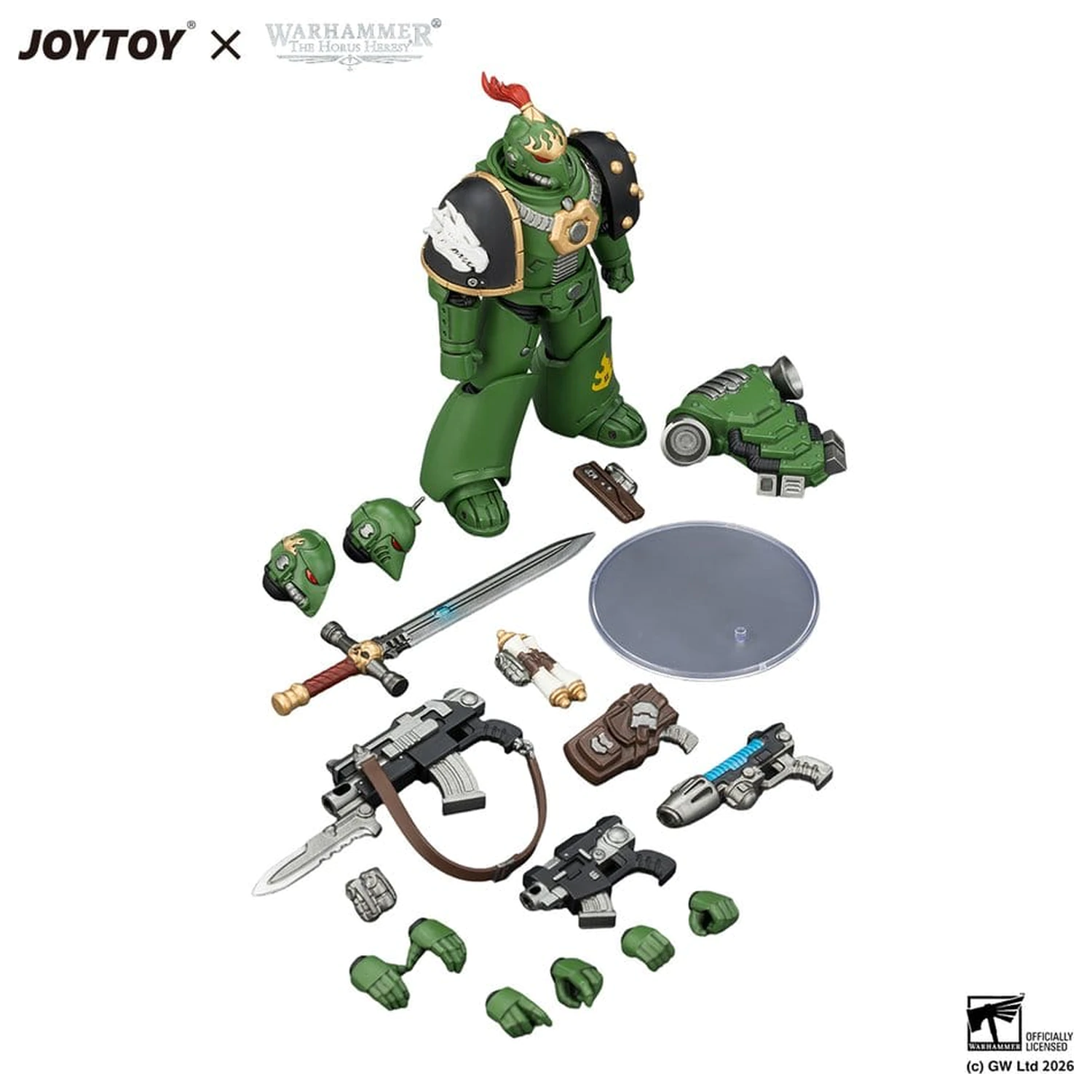 Warhammer The Horus Heresy akcijska figura Salamanders MKVI Tactical Legionary 12 cm fotografija proizvoda