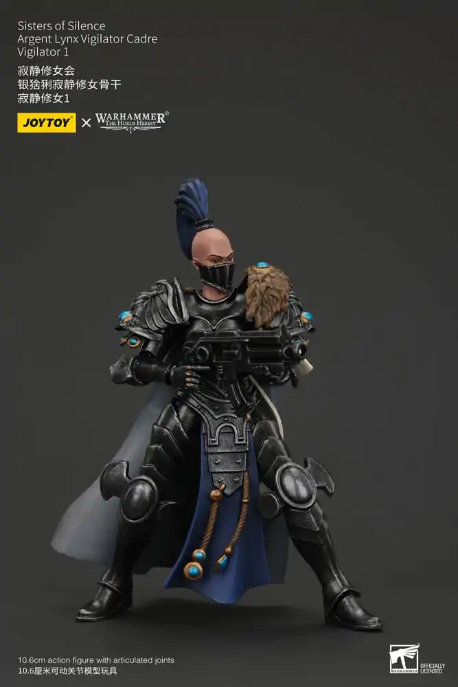 Warhammer The Horus Heresy akcijska figura Sisters of Silence Argent Lynx Vigilator Cadre Vigilator 1 19 cm fotografija proizvoda