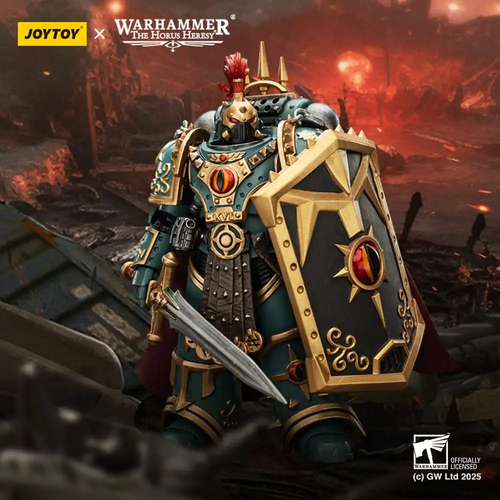 Warhammer The Horus Heresy akcijska figura Sons of Horus Little Horus Aximand Captain of the 5th Company 20 cm fotografija proizvoda