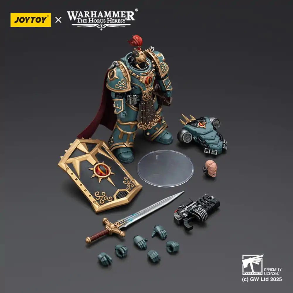 Warhammer The Horus Heresy akcijska figura Sons of Horus Little Horus Aximand Captain of the 5th Company 20 cm fotografija proizvoda