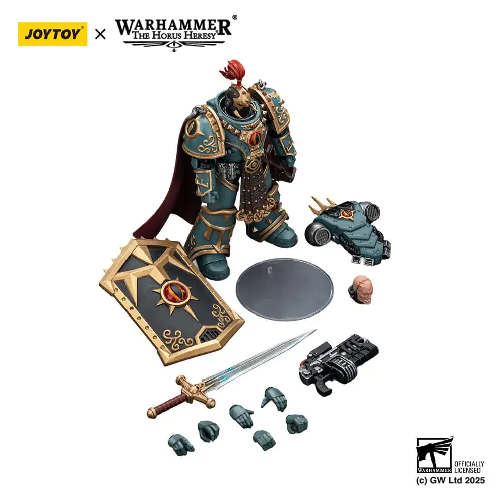 Warhammer The Horus Heresy akcijska figura Sons of Horus Little Horus Aximand Captain of the 5th Company 20 cm fotografija proizvoda