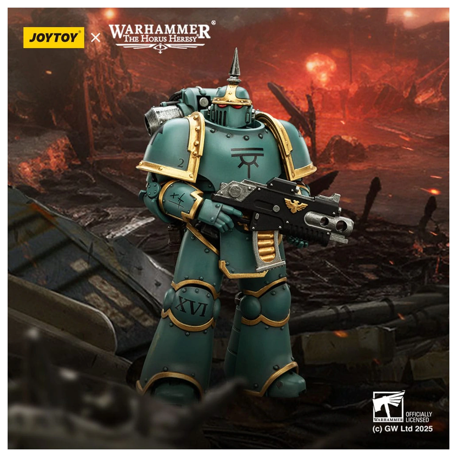 Warhammer The Horus Heresy akcijska figura Sons of Horus MK lll Tactical Legionary 12 cm fotografija proizvoda