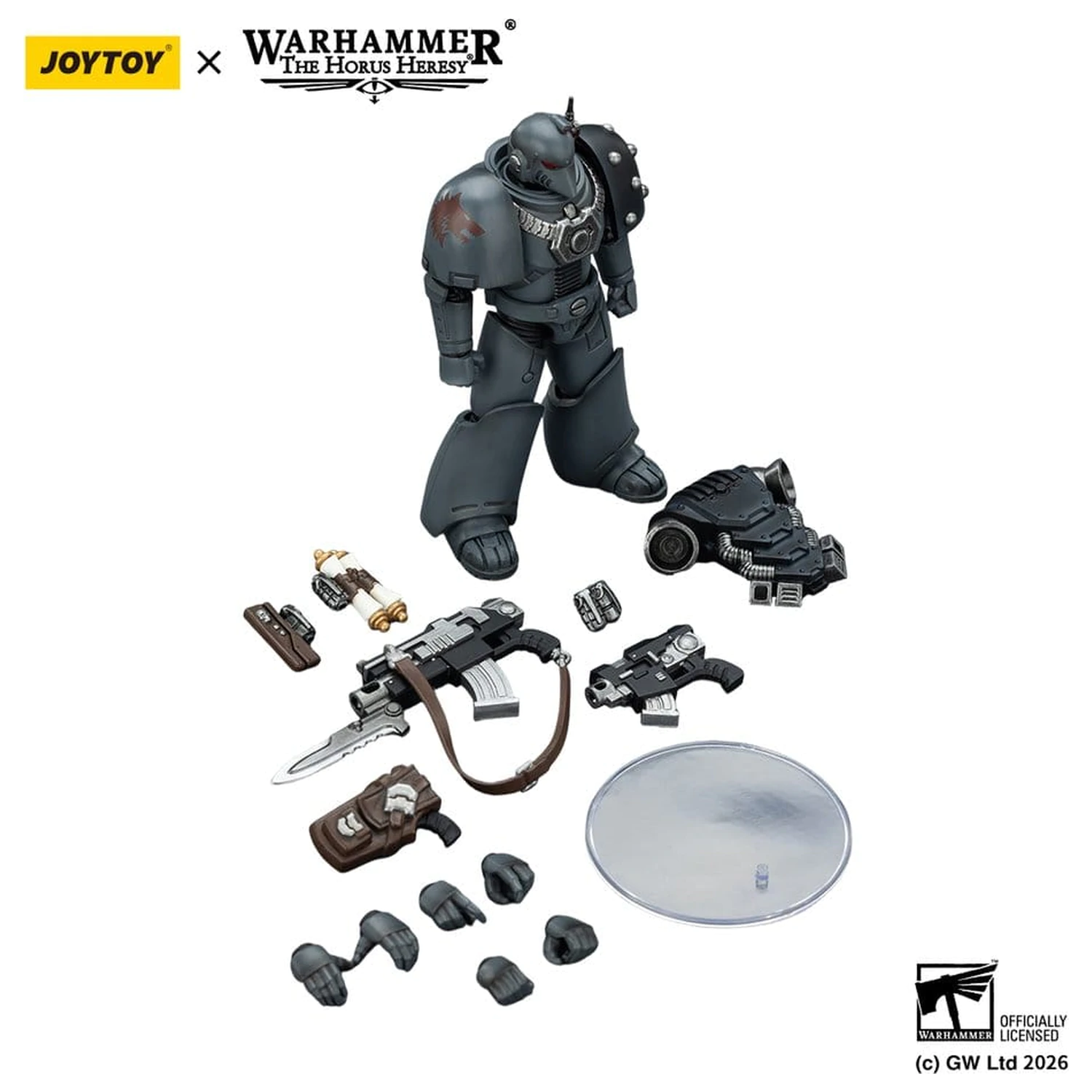 Warhammer The Horus Heresy akcijska figura Space Wolves MKVI Tactical Legionary 12 cm fotografija proizvoda