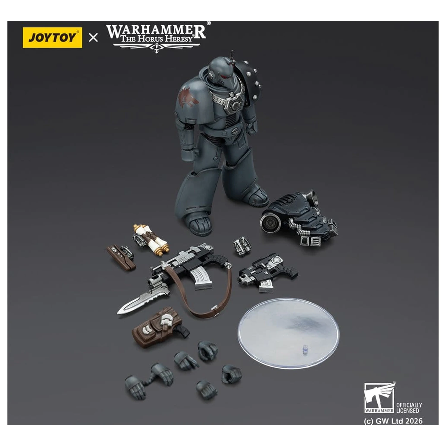 Warhammer The Horus Heresy akcijska figura Space Wolves MKVI Tactical Legionary 12 cm fotografija proizvoda