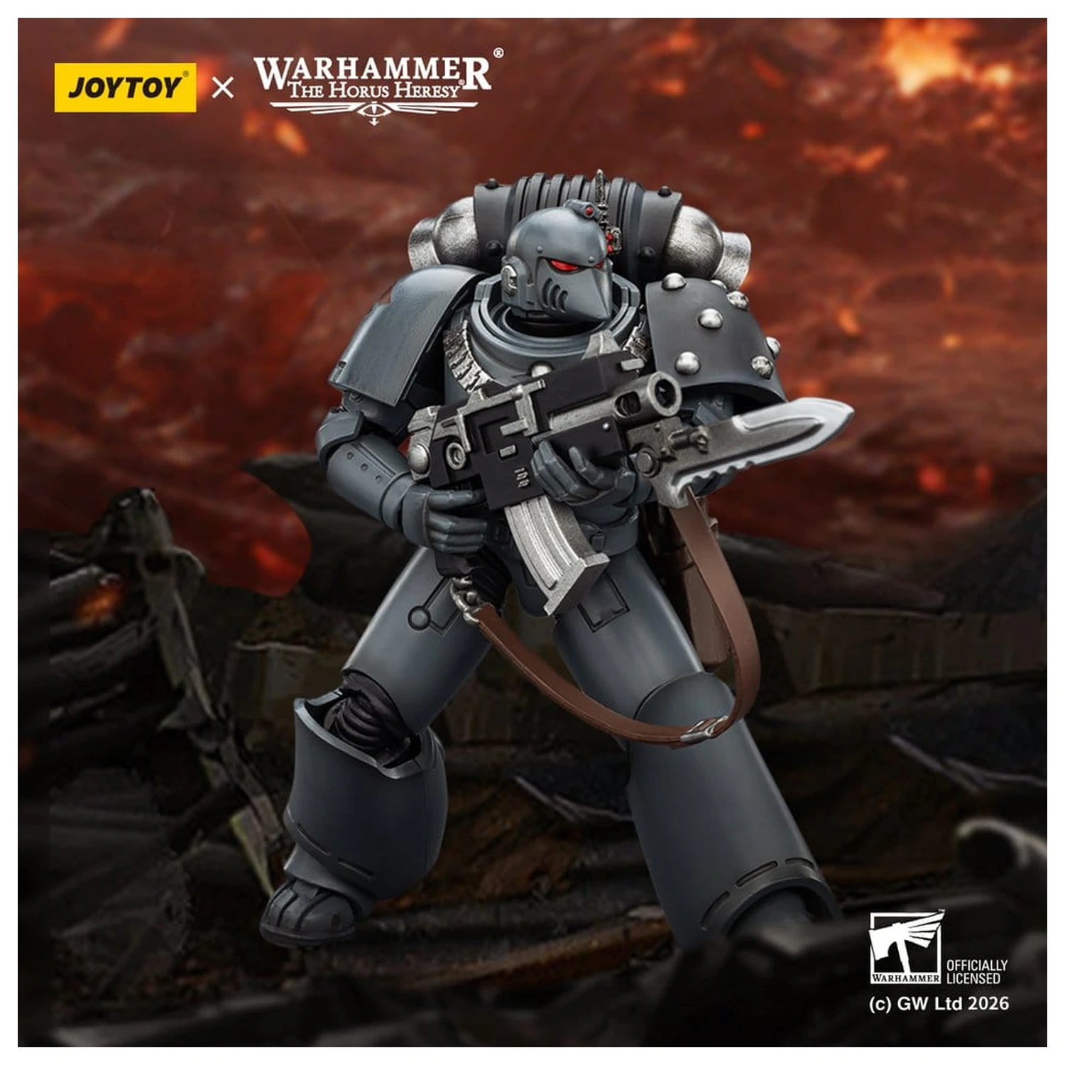 Warhammer The Horus Heresy akcijska figura Space Wolves MKVI Tactical Legionary 12 cm fotografija proizvoda