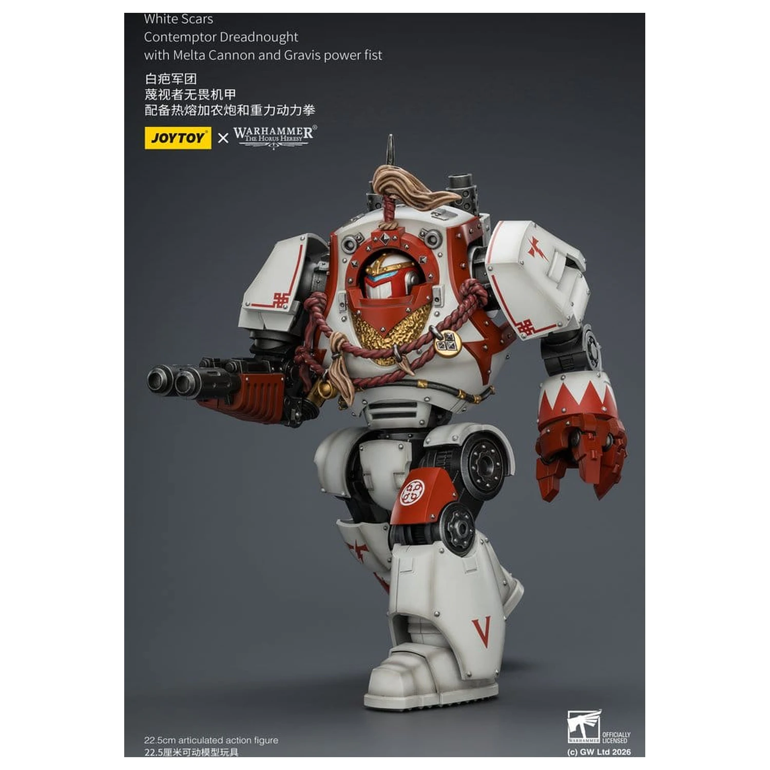 Warhammer The Horus Heresy akcijska figura White Scars Contemptor Dreadnought 23 cm fotografija proizvoda