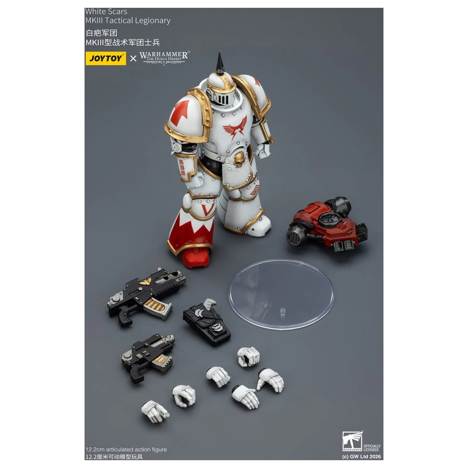 Warhammer The Horus Heresy akcijska figura White Scars MKIII Tactical Legionary 12 cm fotografija proizvoda