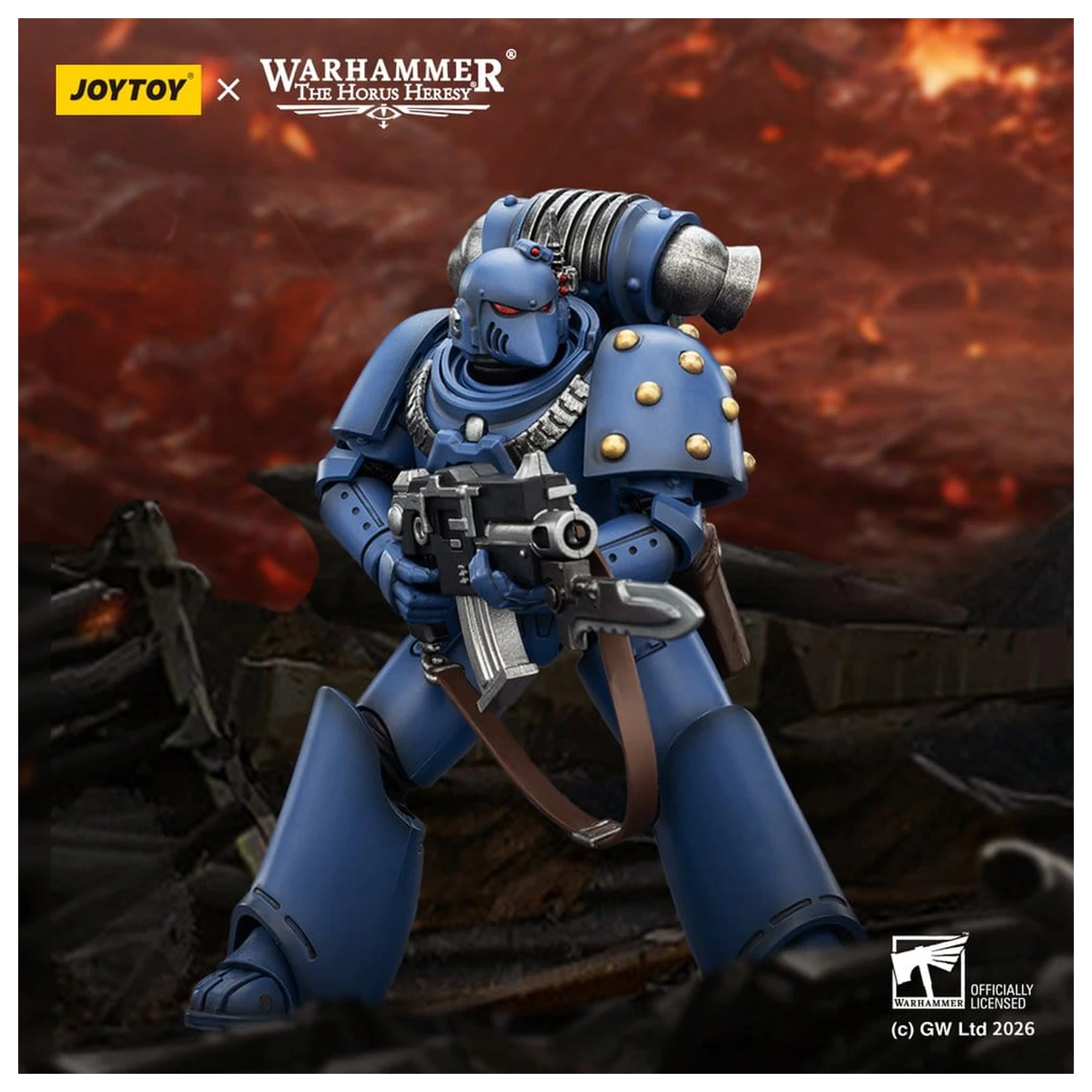 Warhammer The Horus Heresy Akcijska figura Ultramarines MKVI Tactical Legionary 12 cm fotografija proizvoda