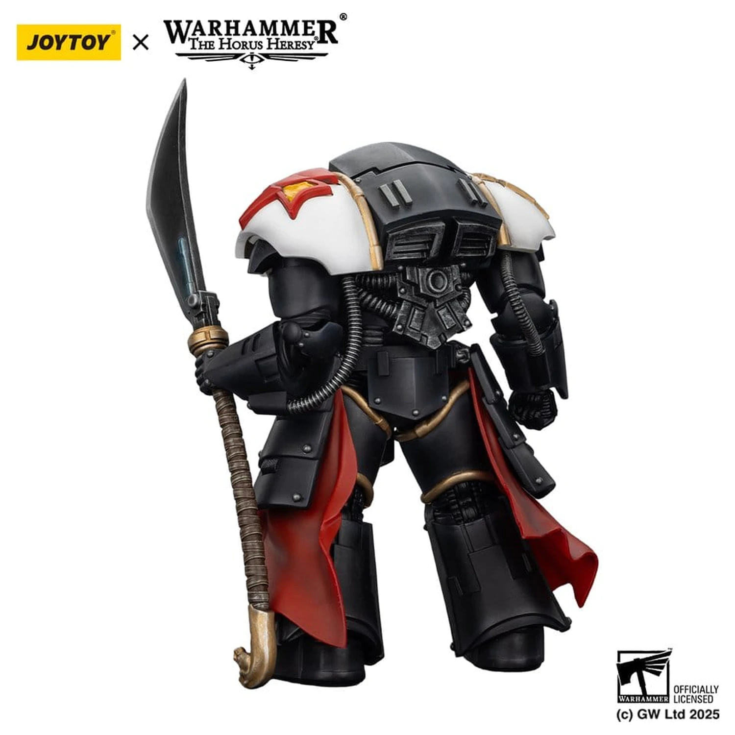 Warhammer The Horus Heresy akcijska figura White Scars Ebon Keshig Terminator 1 s energetskom glebom 13 cm fotografija proizvoda