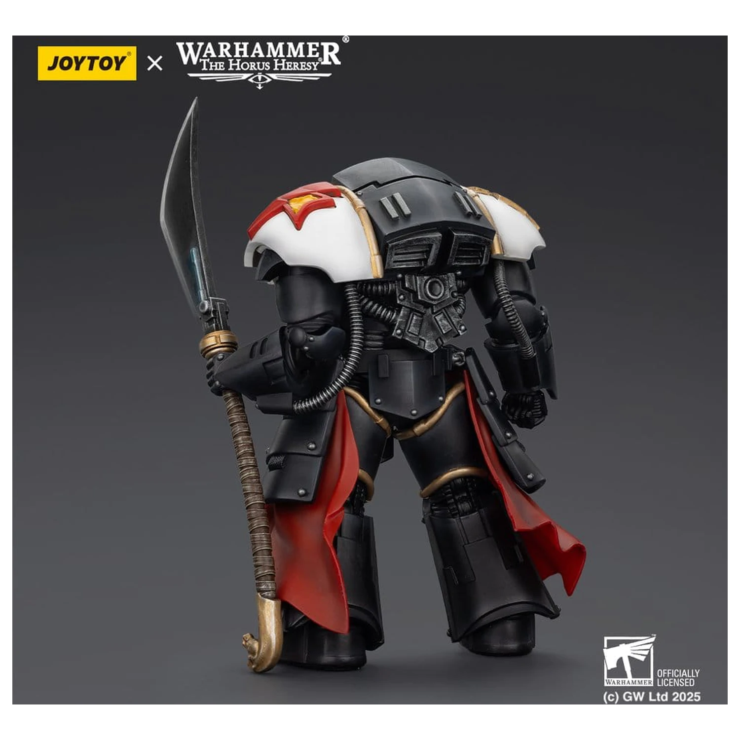 Warhammer The Horus Heresy akcijska figura White Scars Ebon Keshig Terminator 1 s energetskom glebom 13 cm fotografija proizvoda