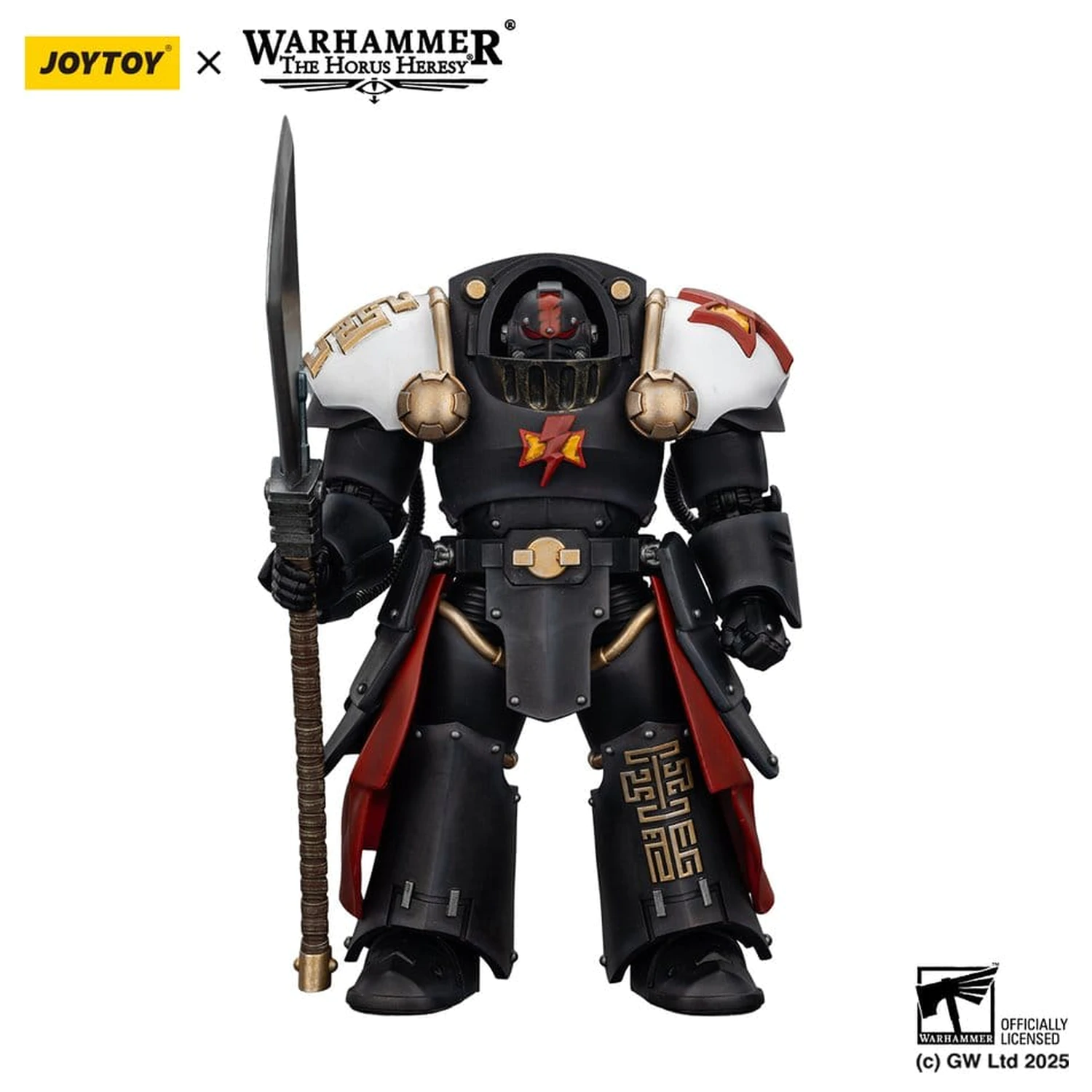 Warhammer The Horus Heresy akcijska figura White Scars Ebon Keshig Terminator 2 s energetskim glaiveom 13 cm fotografija proizvoda