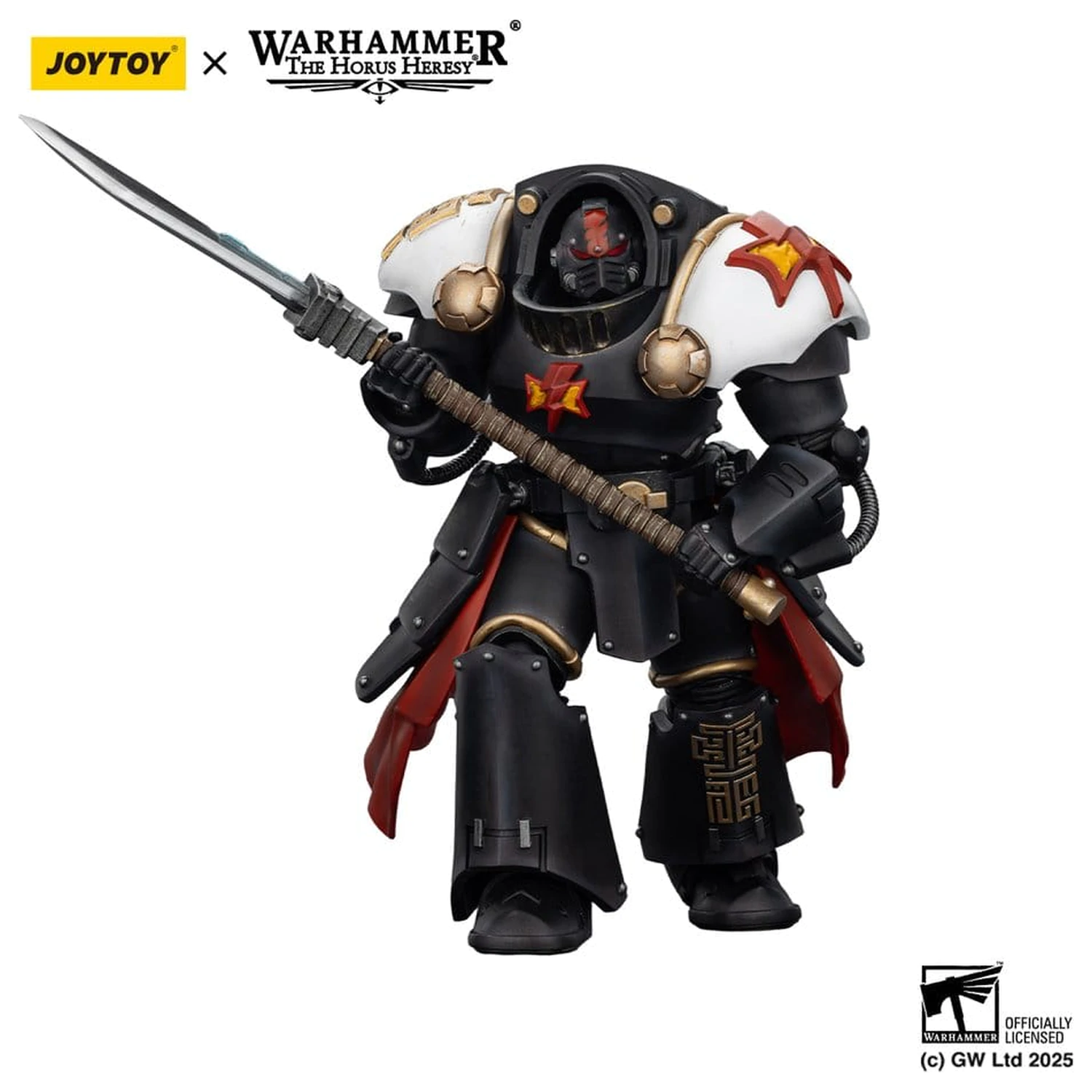 Warhammer The Horus Heresy akcijska figura White Scars Ebon Keshig Terminator 2 s energetskim glaiveom 13 cm fotografija proizvoda