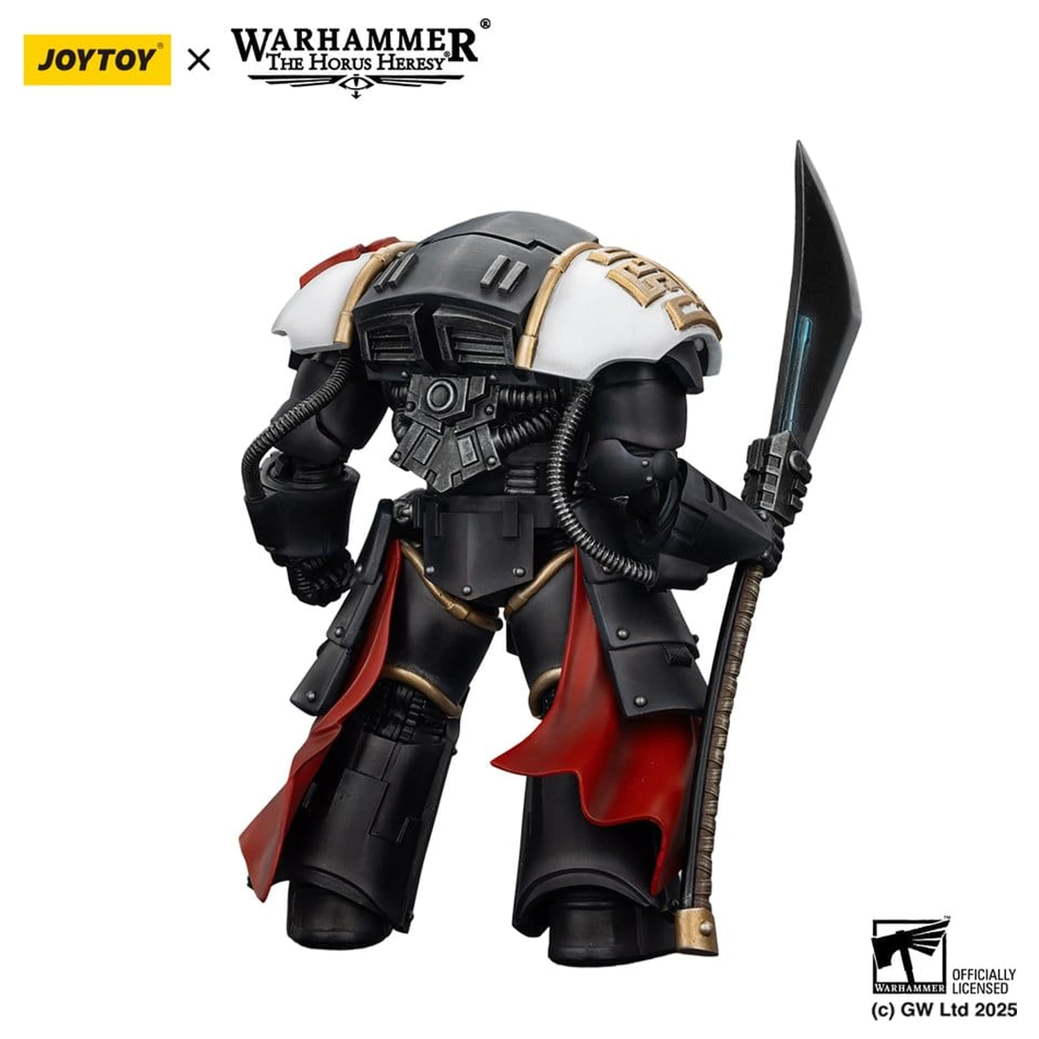 Warhammer The Horus Heresy akcijska figura White Scars Ebon Keshig Terminator 2 s energetskim glaiveom 13 cm fotografija proizvoda
