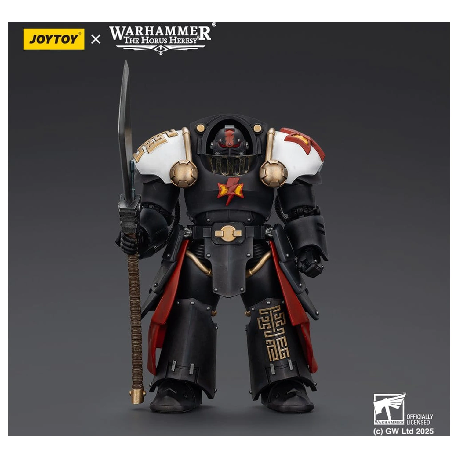 Warhammer The Horus Heresy akcijska figura White Scars Ebon Keshig Terminator 2 s energetskim glaiveom 13 cm fotografija proizvoda