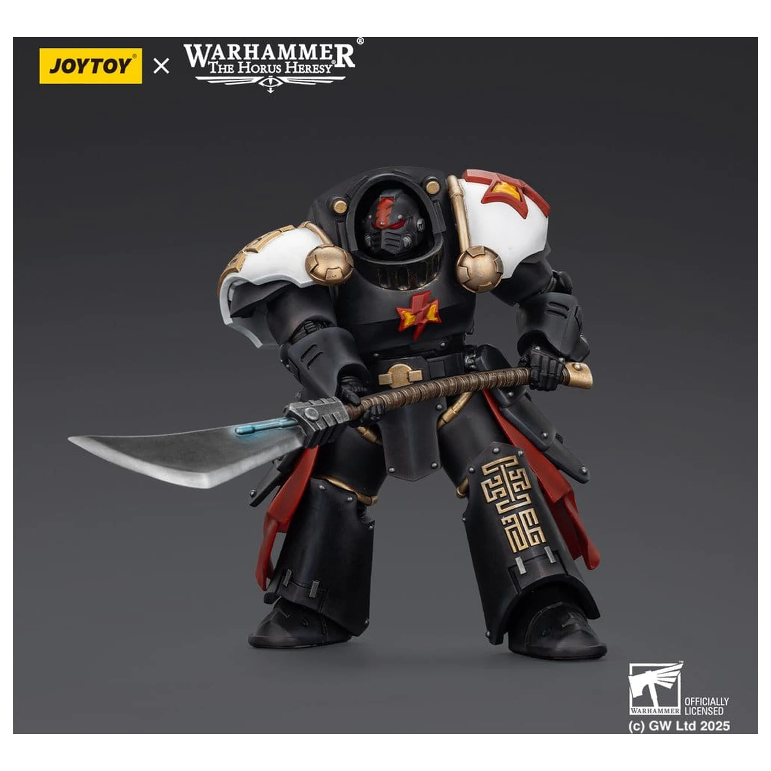 Warhammer The Horus Heresy akcijska figura White Scars Ebon Keshig Terminator 2 s energetskim glaiveom 13 cm fotografija proizvoda