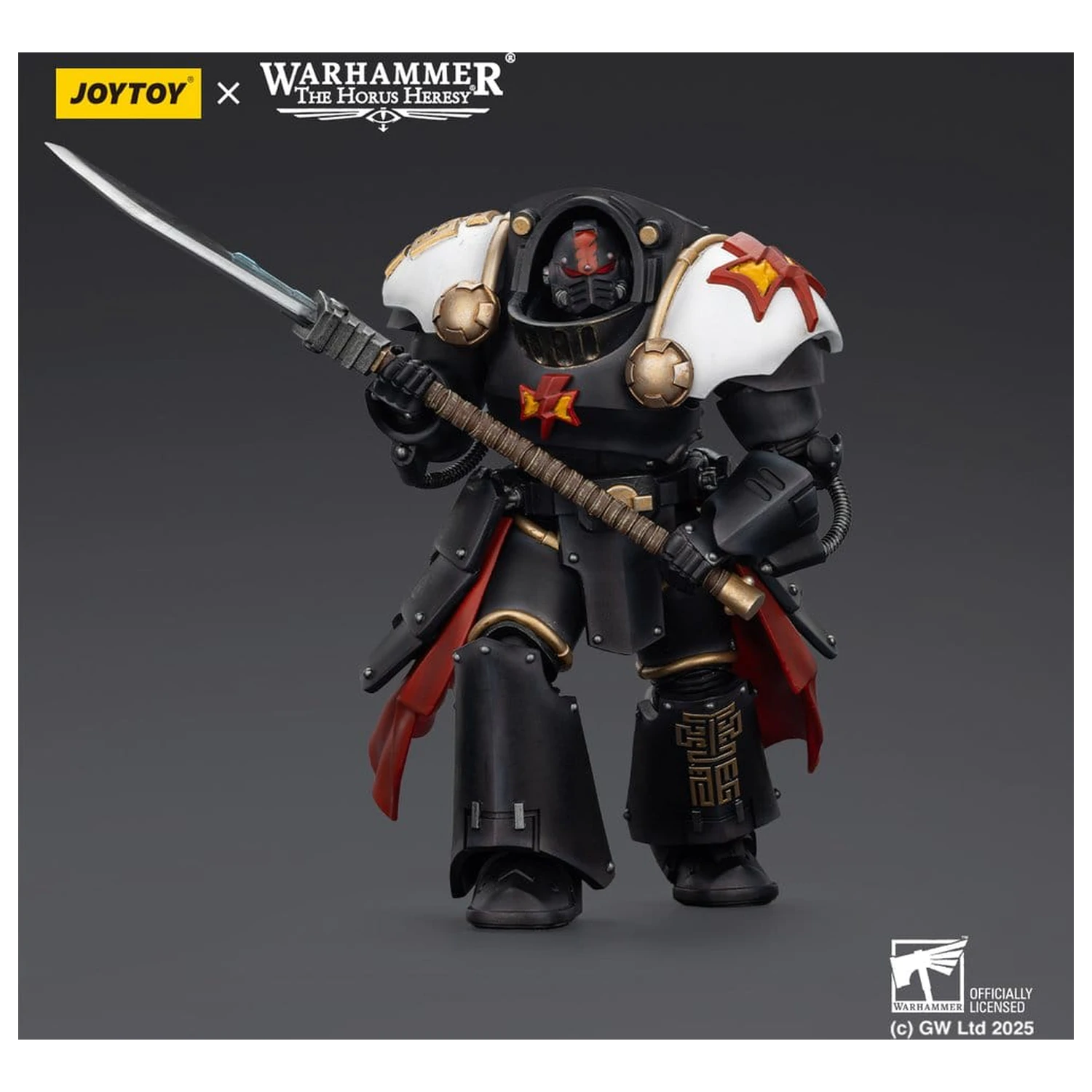 Warhammer The Horus Heresy akcijska figura White Scars Ebon Keshig Terminator 2 s energetskim glaiveom 13 cm fotografija proizvoda