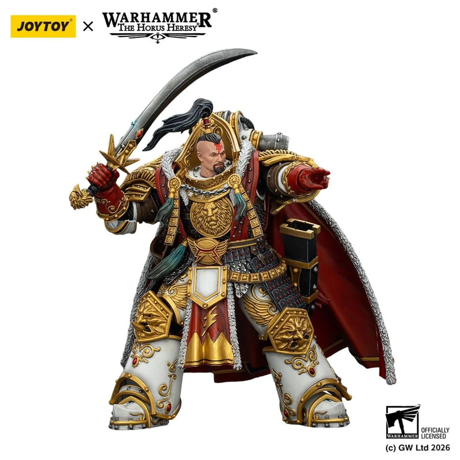Warhammer The Horus Heresy akcijska figura White Scars Jaghatai Khan Primarch of the Vth Legion 19 cm fotografija proizvoda