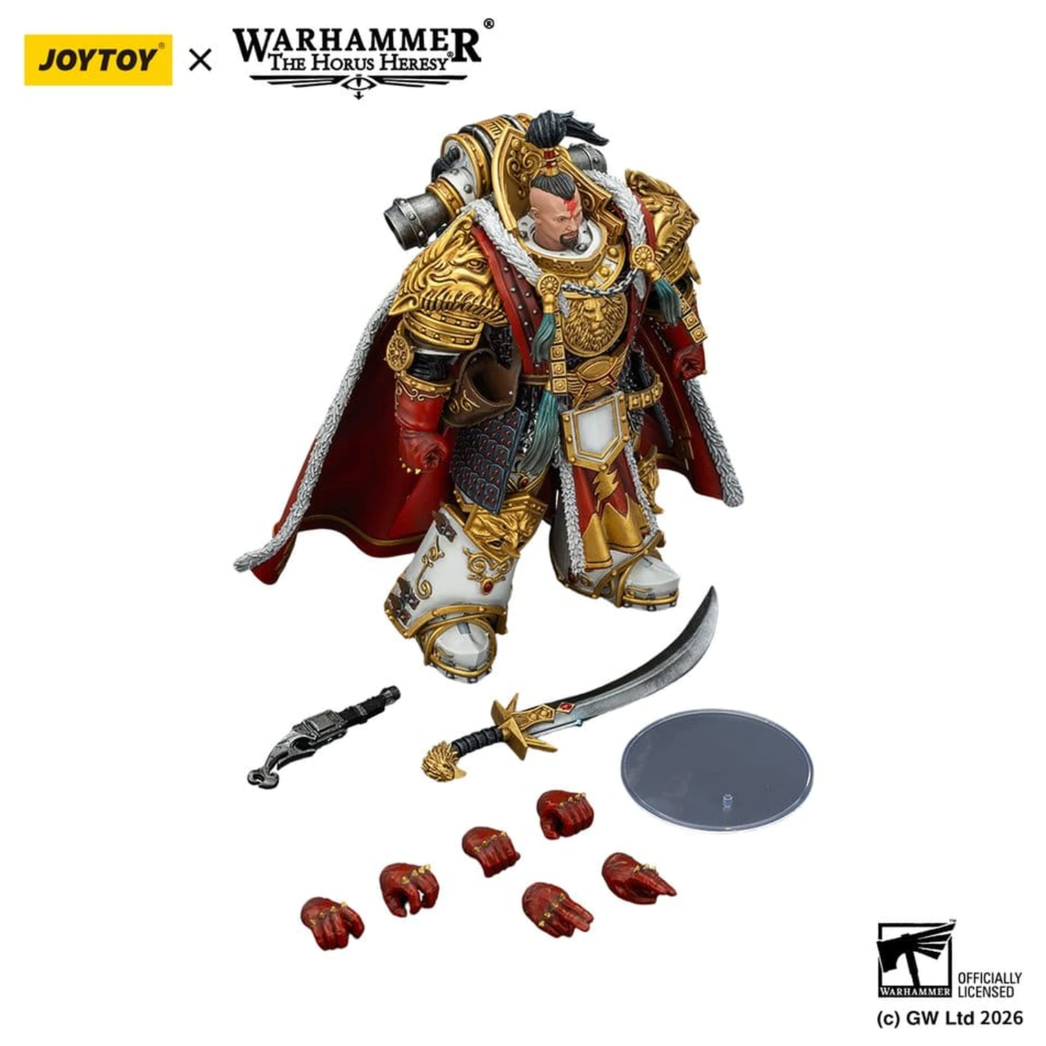 Warhammer The Horus Heresy akcijska figura White Scars Jaghatai Khan Primarch of the Vth Legion 19 cm fotografija proizvoda