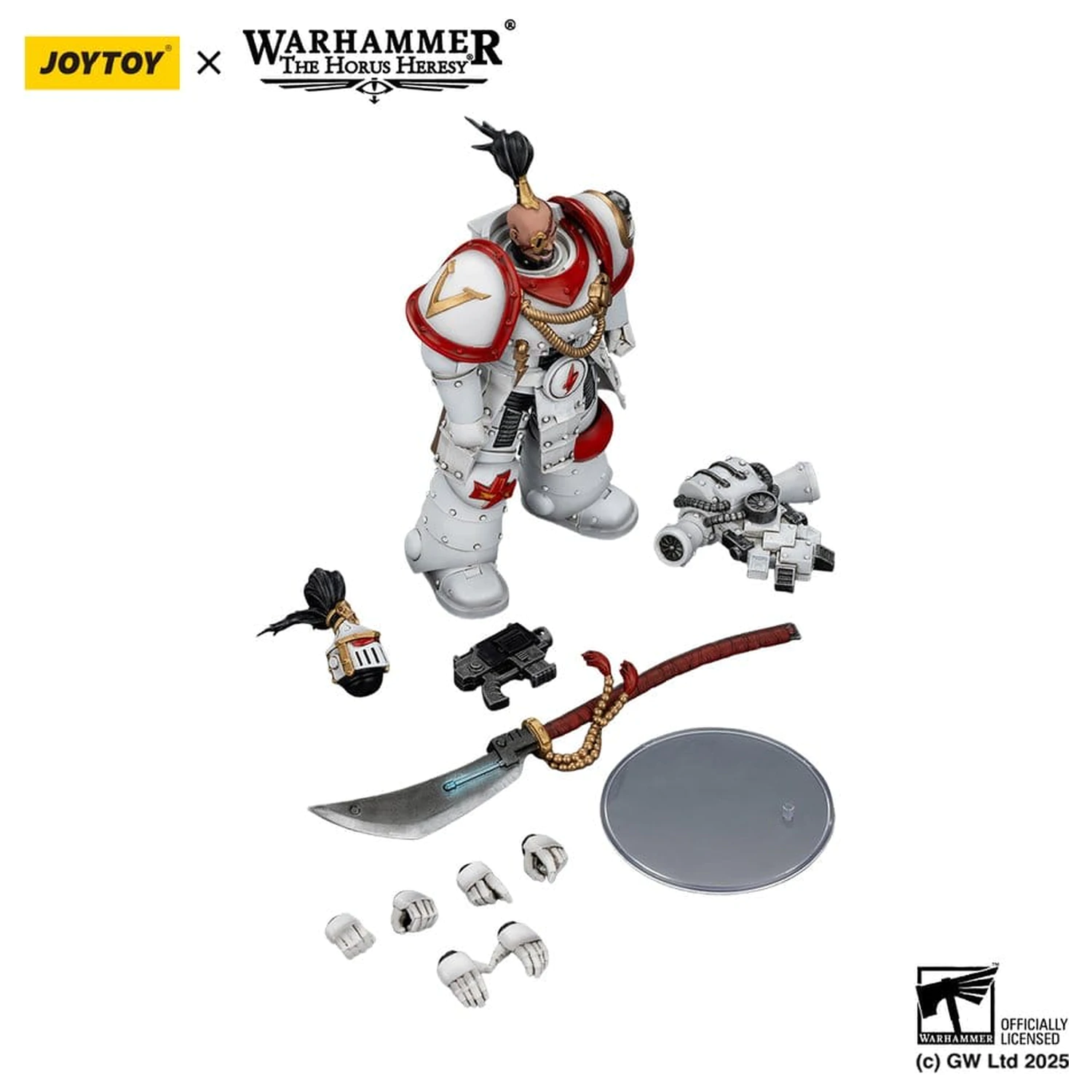 Warhammer The Horus Heresy akcijska figura White Scars Legion Praetor 12 cm fotografija proizvoda