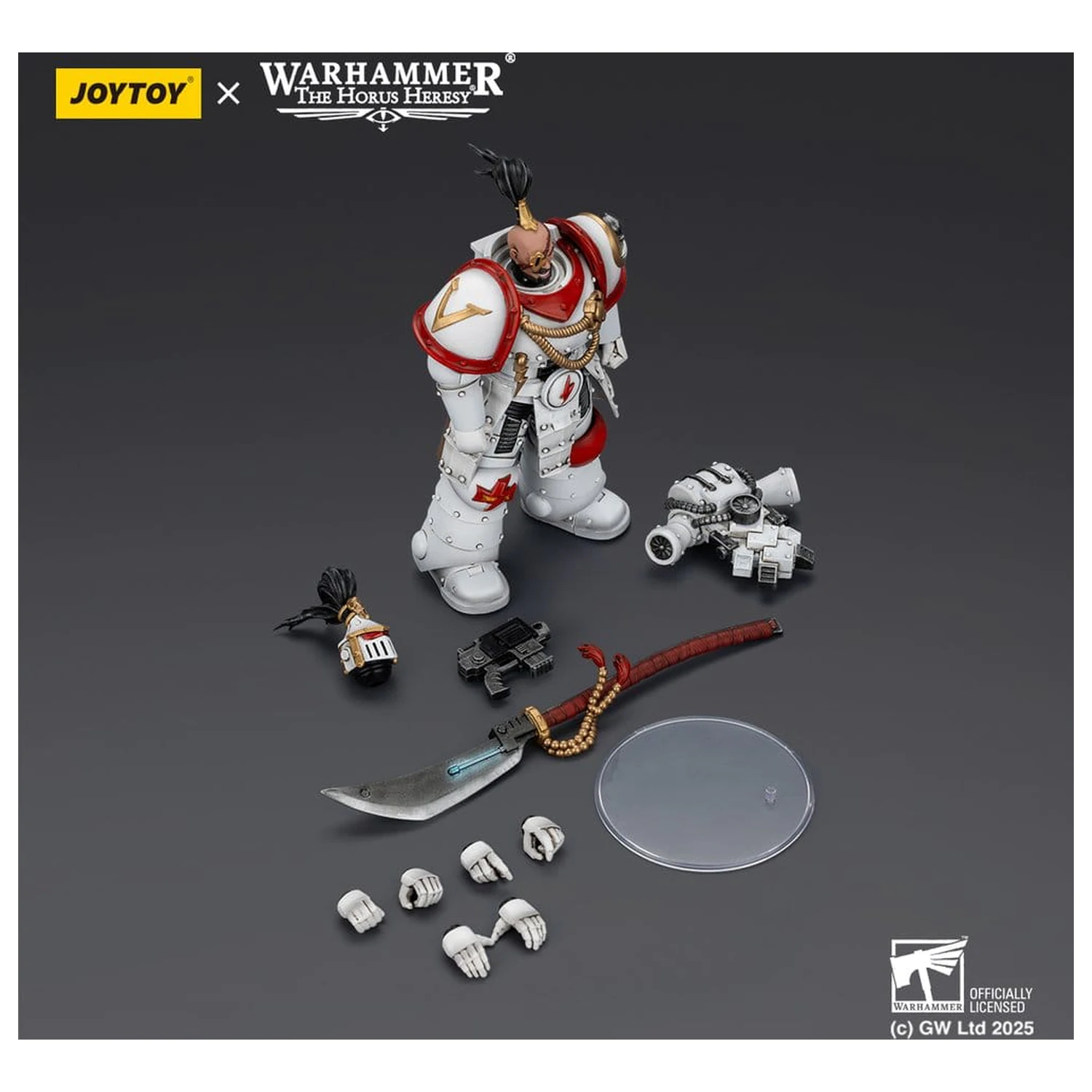 Warhammer The Horus Heresy akcijska figura White Scars Legion Praetor 12 cm fotografija proizvoda
