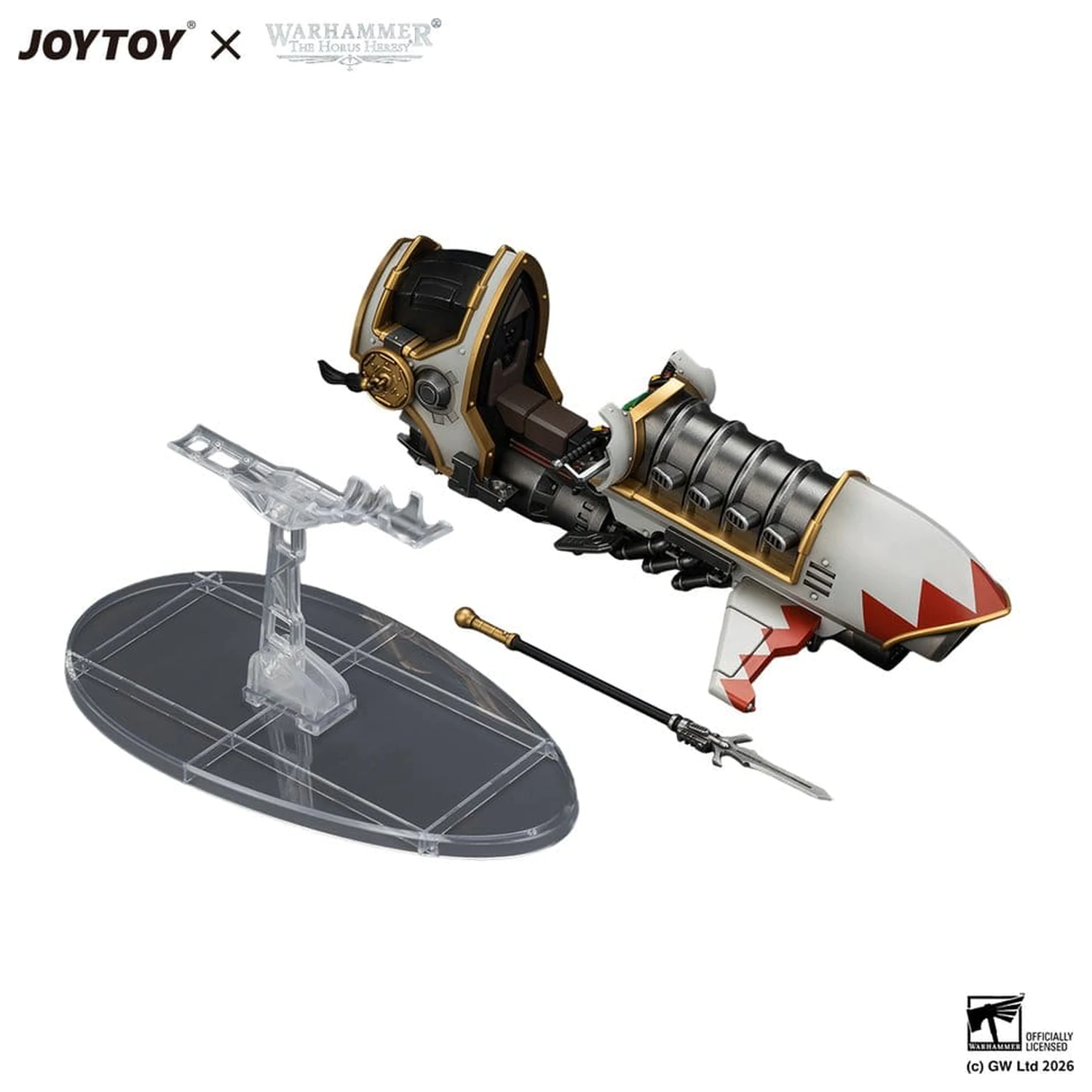 Warhammer The Horus Heresy White Scars Legion Shamshir Jetbike 12 cm fotografija proizvoda