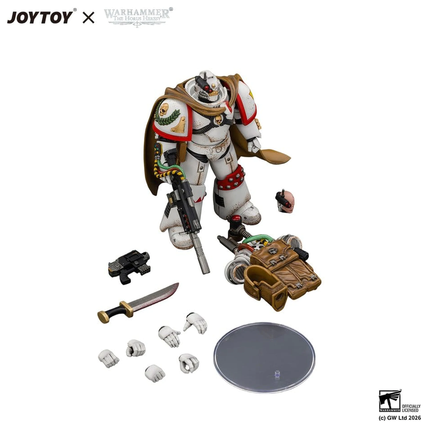 Warhammer The Horus Heresy White Scars Legion Vigilator akcijska figura 12 cm fotografija proizvoda
