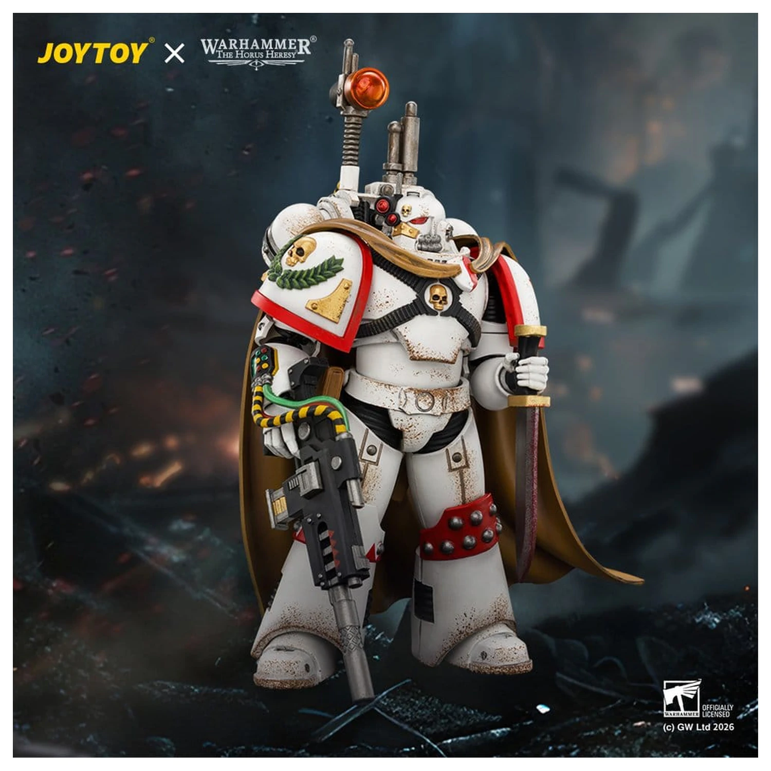 Warhammer The Horus Heresy White Scars Legion Vigilator akcijska figura 12 cm fotografija proizvoda