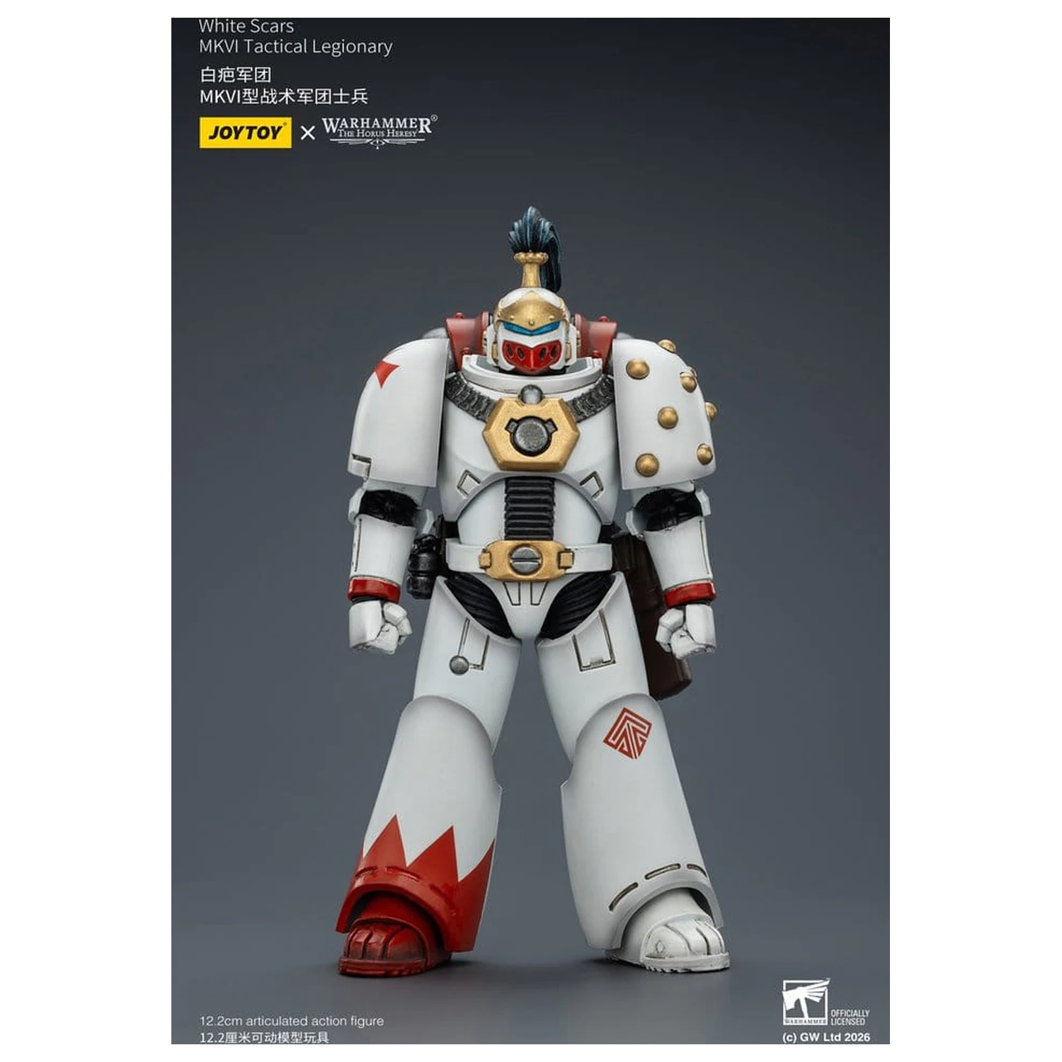 Warhammer The Horus Heresy akcijska figura White Scars MKVI Taktički Legionar 12 cm fotografija proizvoda