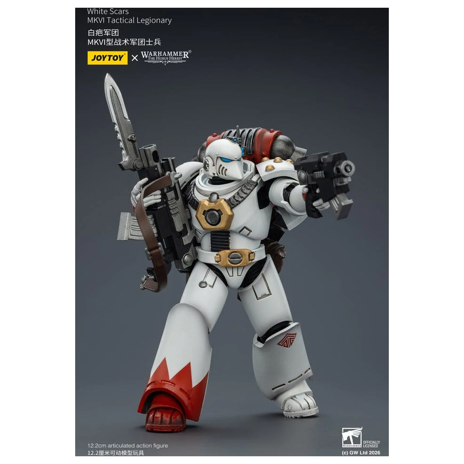 Warhammer The Horus Heresy akcijska figura White Scars MKVI Taktički Legionar 12 cm fotografija proizvoda