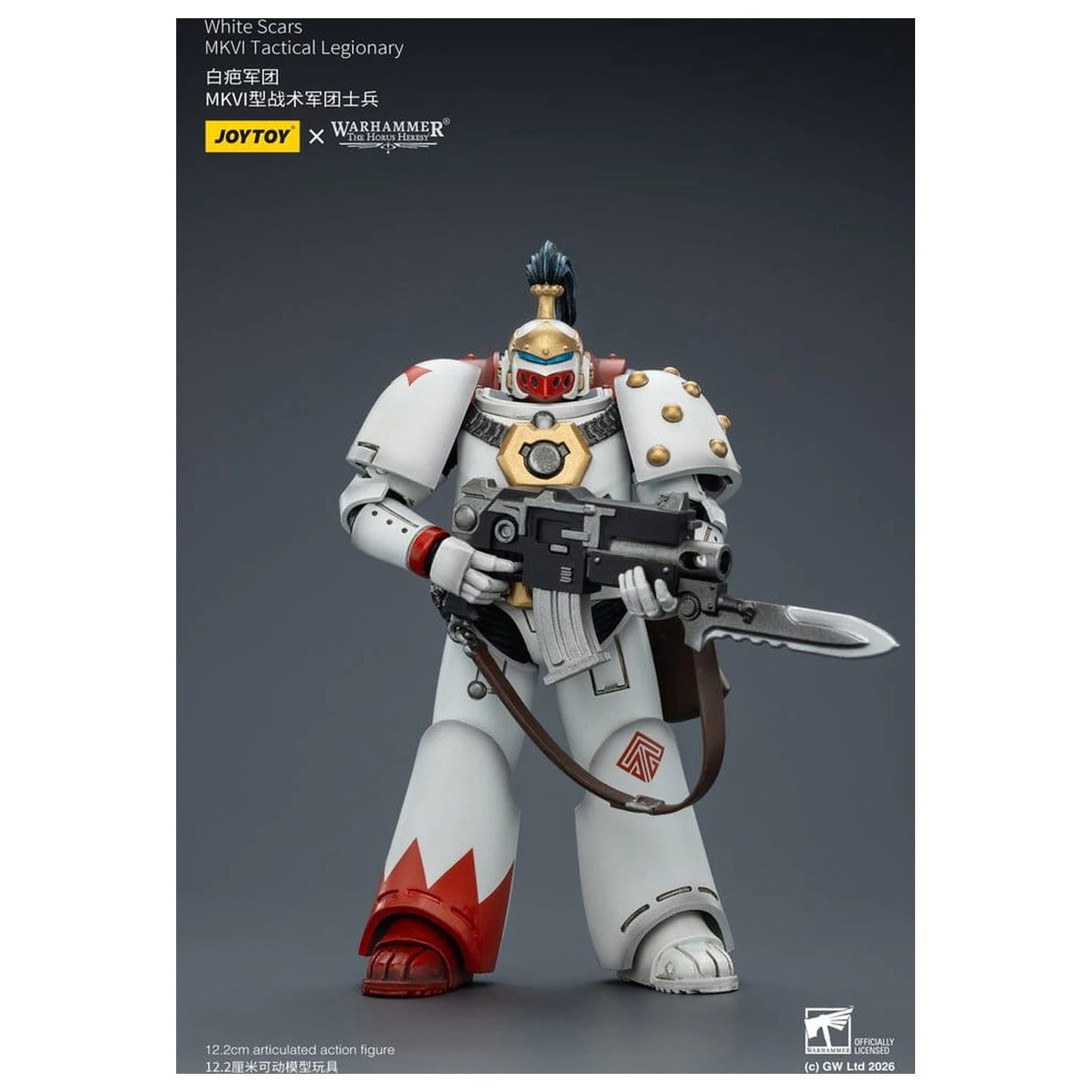 Warhammer The Horus Heresy akcijska figura White Scars MKVI Taktički Legionar 12 cm fotografija proizvoda