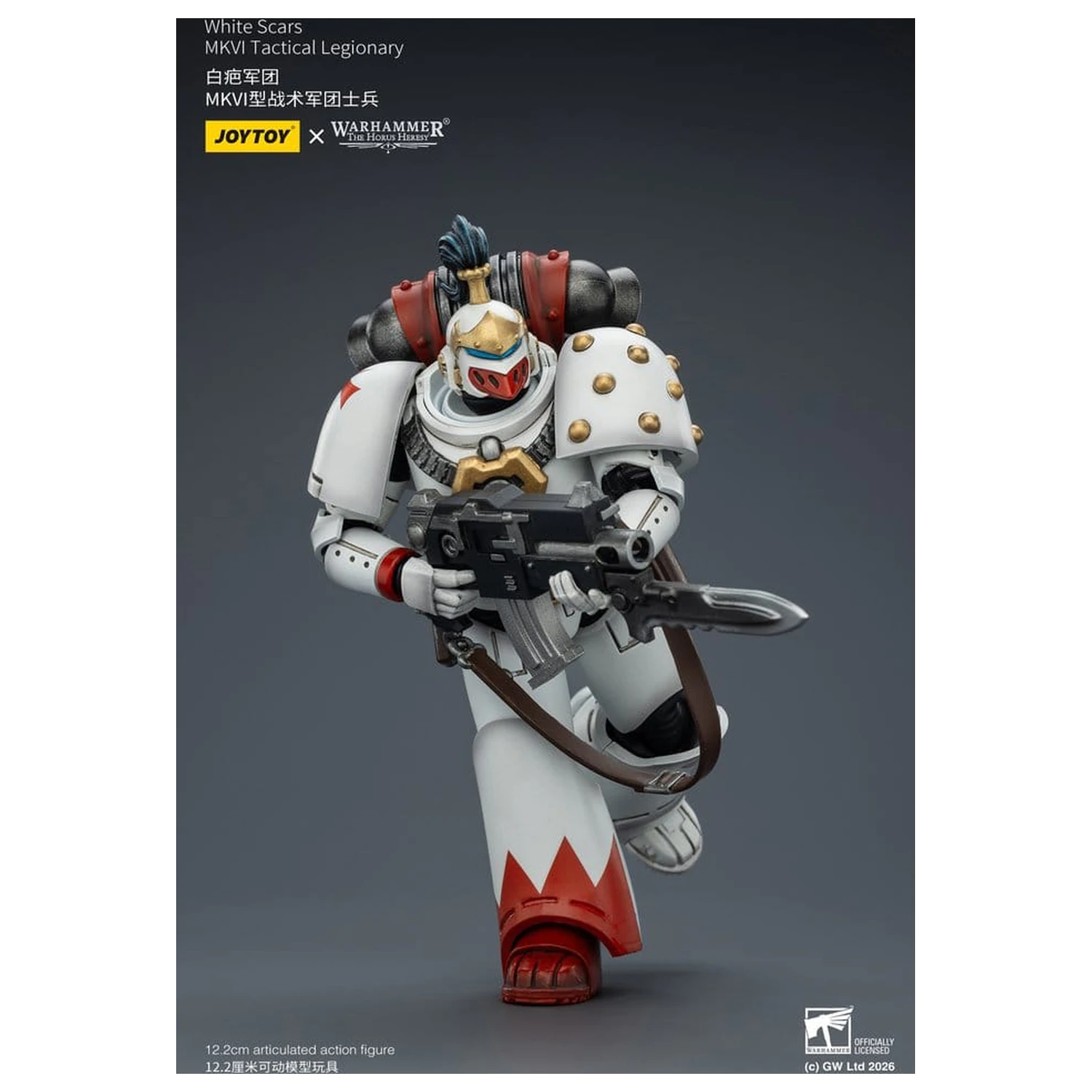 Warhammer The Horus Heresy akcijska figura White Scars MKVI Taktički Legionar 12 cm fotografija proizvoda