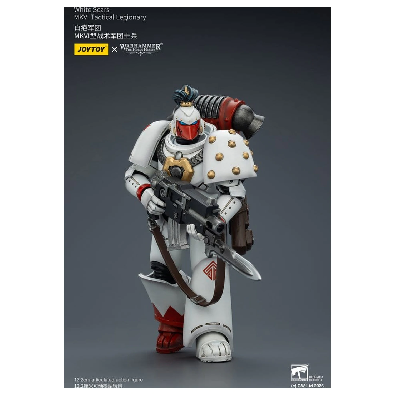 Warhammer The Horus Heresy akcijska figura White Scars MKVI Taktički Legionar 12 cm fotografija proizvoda