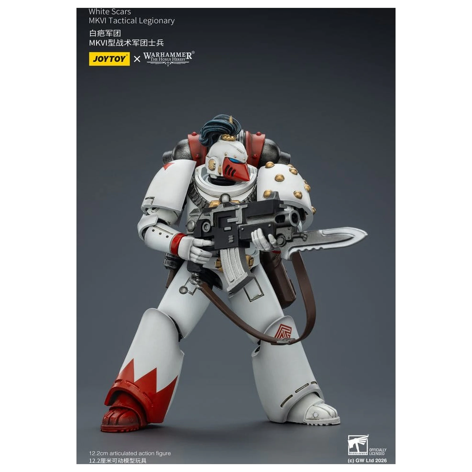 Warhammer The Horus Heresy akcijska figura White Scars MKVI Taktički Legionar 12 cm fotografija proizvoda