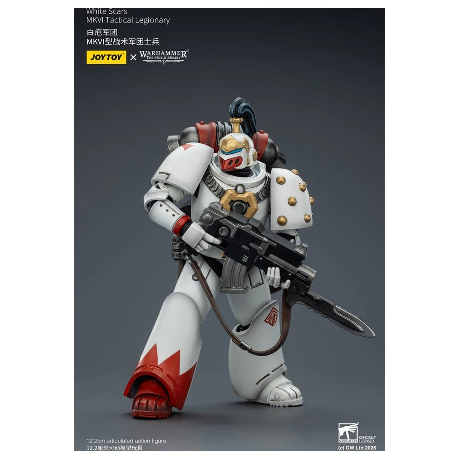 Warhammer The Horus Heresy akcijska figura White Scars MKVI Taktički Legionar 12 cm fotografija proizvoda