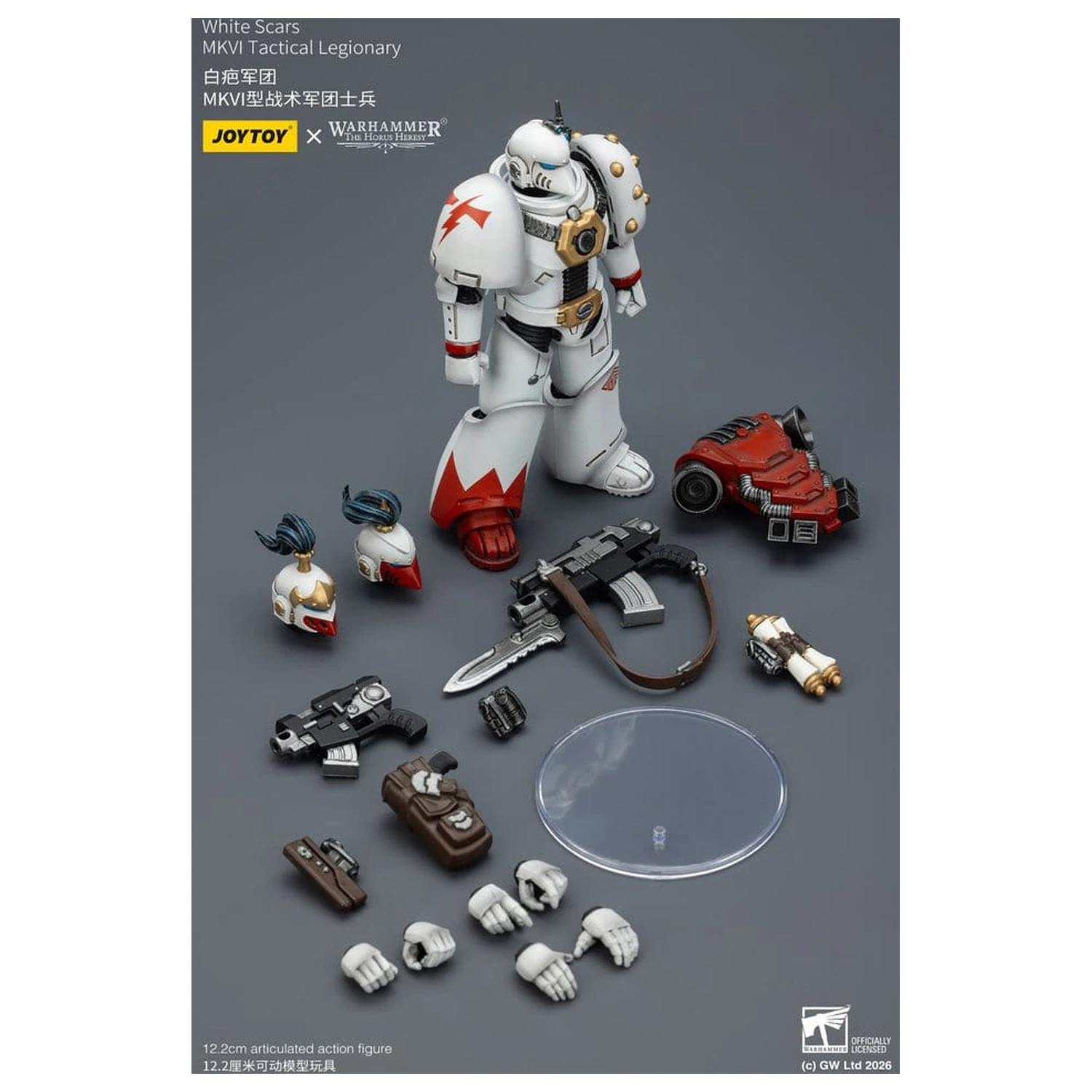 Warhammer The Horus Heresy akcijska figura White Scars MKVI Taktički Legionar 12 cm fotografija proizvoda