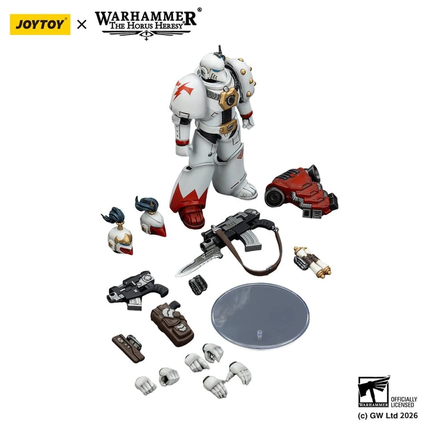 Warhammer The Horus Heresy akcijska figura White Scars MKVI Taktički Legionar 12 cm fotografija proizvoda