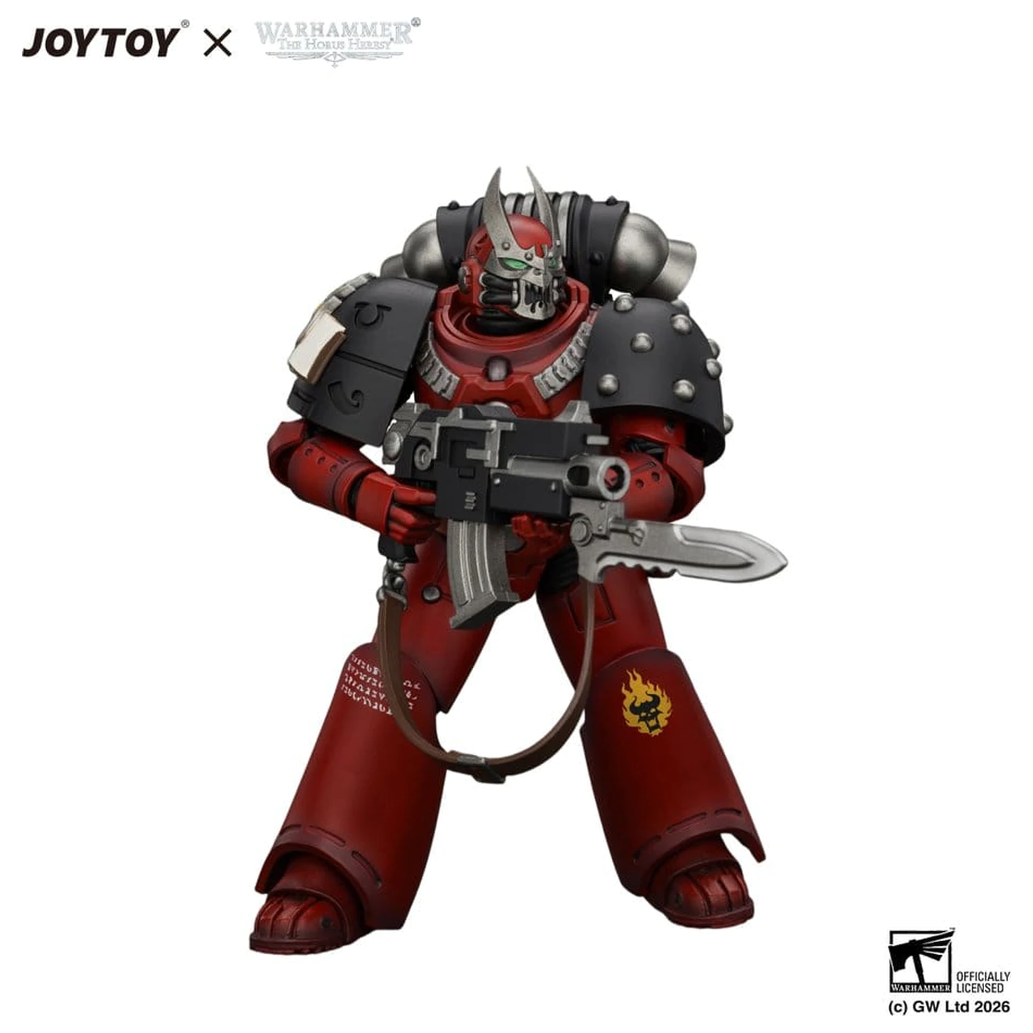 Warhammer The Horus Heresy Word Bearers figura MkVI Tactical Sergeant 12 cm fotografija proizvoda