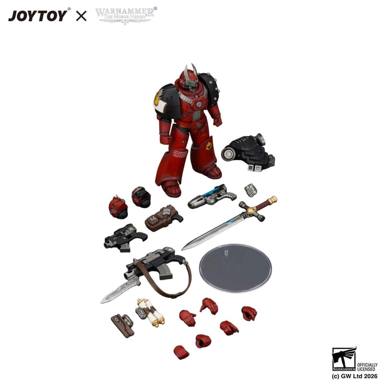 Warhammer The Horus Heresy Word Bearers figura MkVI Tactical Sergeant 12 cm fotografija proizvoda