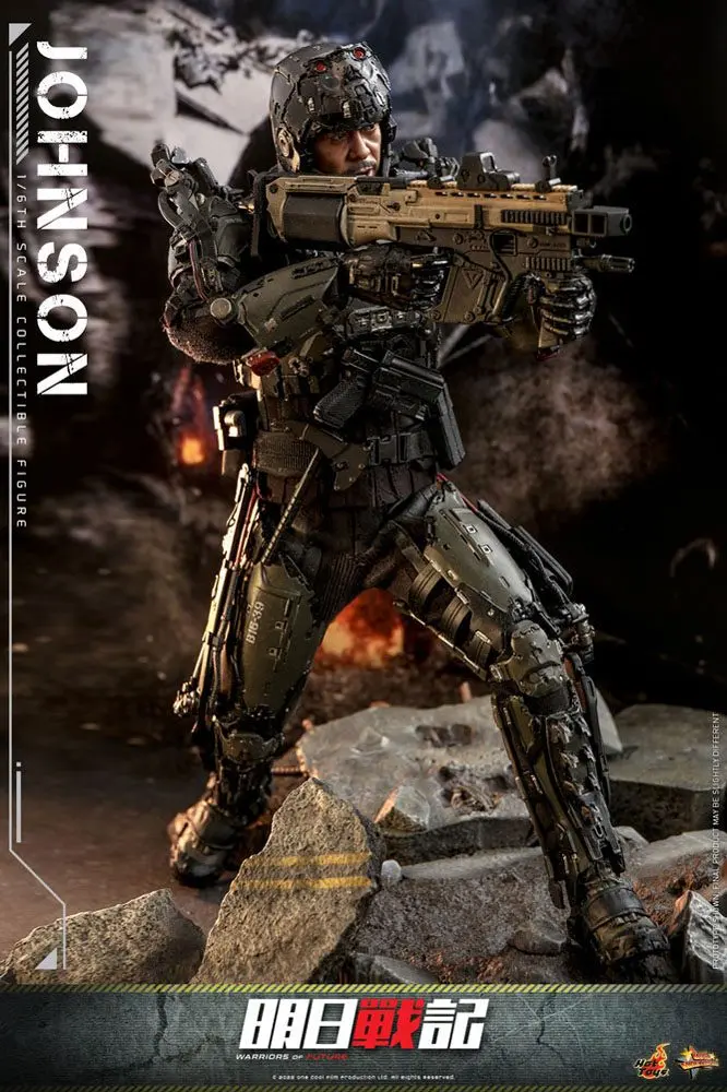 Warriors of Future Movie Masterpiece akcijska figura 1/6 Johnson 30 cm fotografija proizvoda