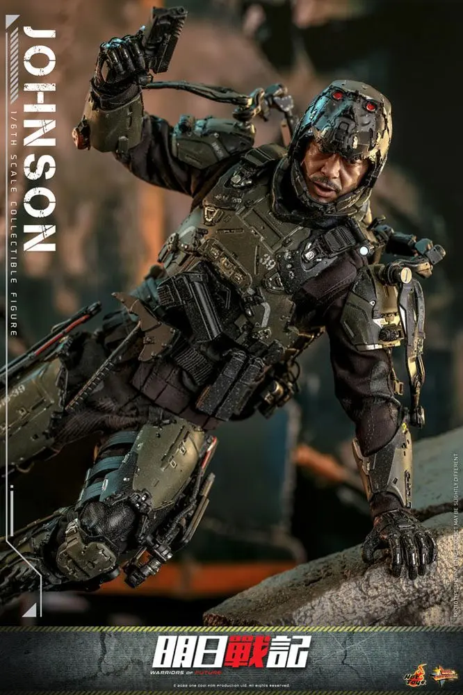 Warriors of Future Movie Masterpiece akcijska figura 1/6 Johnson 30 cm fotografija proizvoda