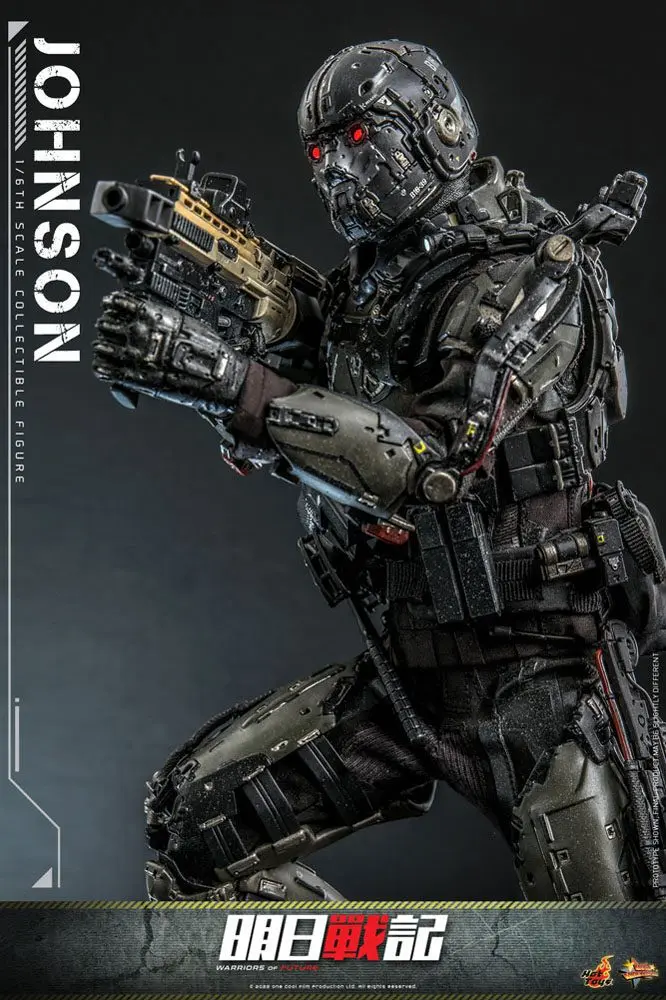 Warriors of Future Movie Masterpiece akcijska figura 1/6 Johnson 30 cm fotografija proizvoda