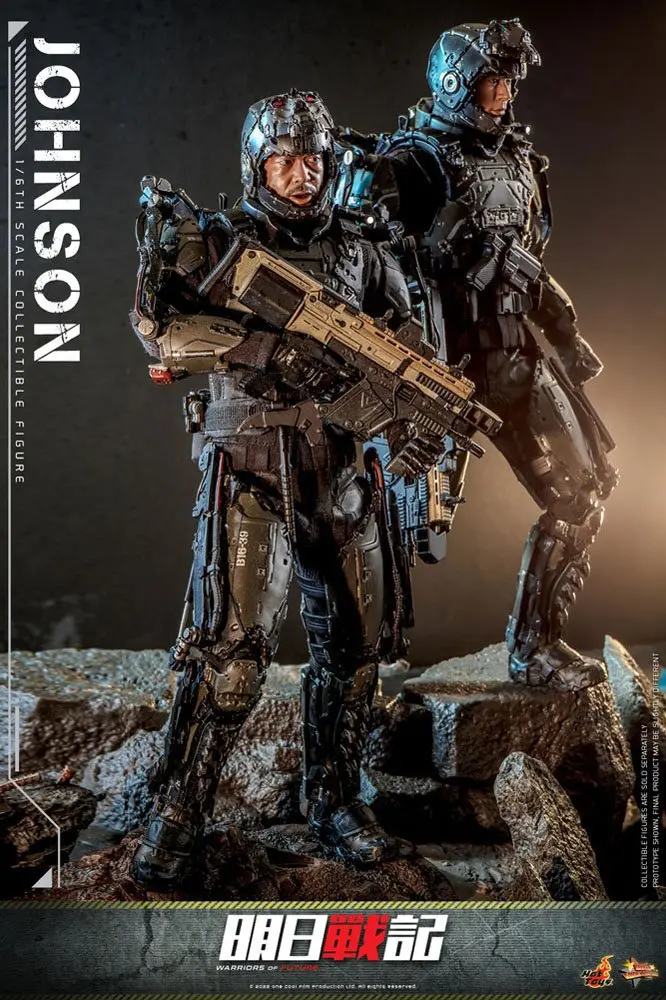 Warriors of Future Movie Masterpiece akcijska figura 1/6 Johnson 30 cm fotografija proizvoda