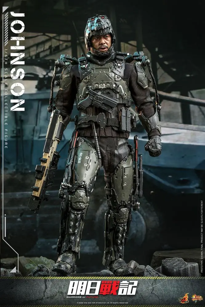 Warriors of Future Movie Masterpiece akcijska figura 1/6 Johnson 30 cm fotografija proizvoda