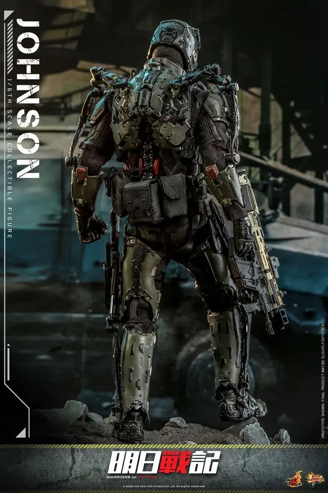 Warriors of Future Movie Masterpiece akcijska figura 1/6 Johnson 30 cm fotografija proizvoda