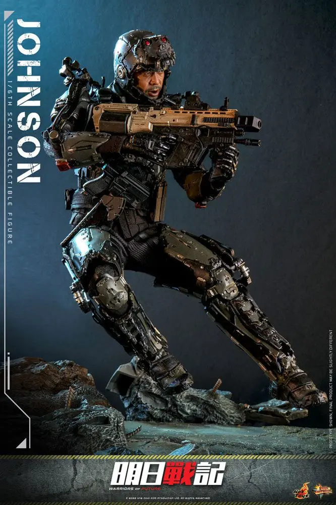 Warriors of Future Movie Masterpiece akcijska figura 1/6 Johnson 30 cm fotografija proizvoda